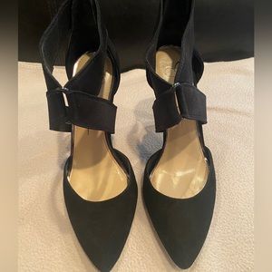 Excellent Condition!!! Jessica Simpson black suede heels 👠 size 7